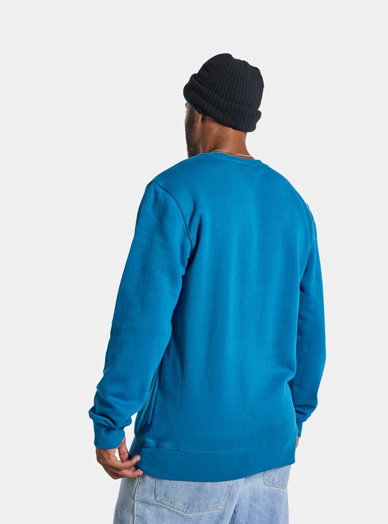 Sweats Burton BRTN Crew Homme Bleu | 851706-LYQ
