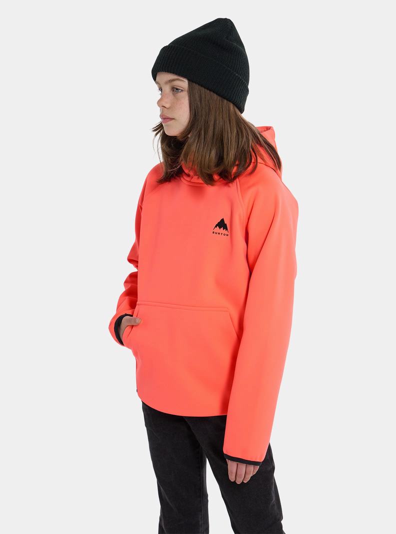 Sweats Burton Crown Weatherproof Pullover Fleece Enfant Orange | 216395-OMG