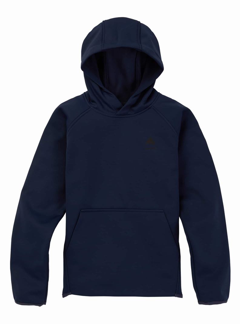 Sweats Burton Crown Weatherproof Pullover Fleece Enfant Bleu | 317296-DOX