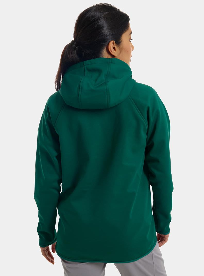 Sweats Burton Crown Weatherproof Pullover Fleece Femme Marron | 574689-MVA