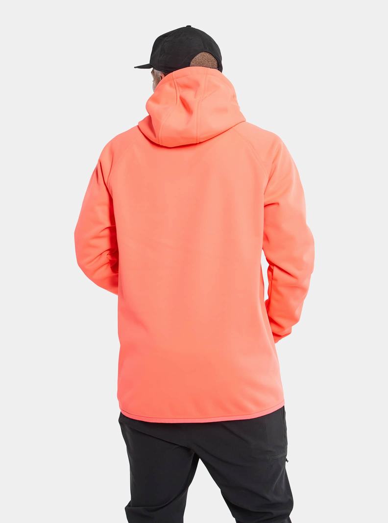 Sweats Burton Crown Weatherproof Pullover Fleece Homme Orange | 824096-TQI