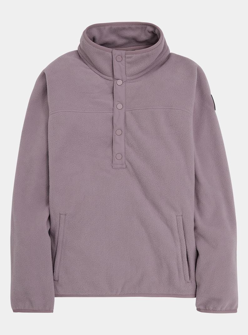 Sweats Burton Hearth Fleece Pullover Femme Violette | 342810-LCJ