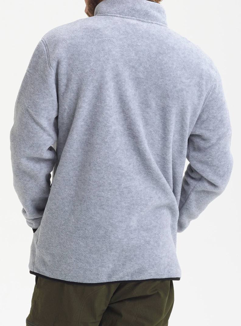 Sweats Burton Hearth Fleece Pullover Homme Grise | 640293-WHQ