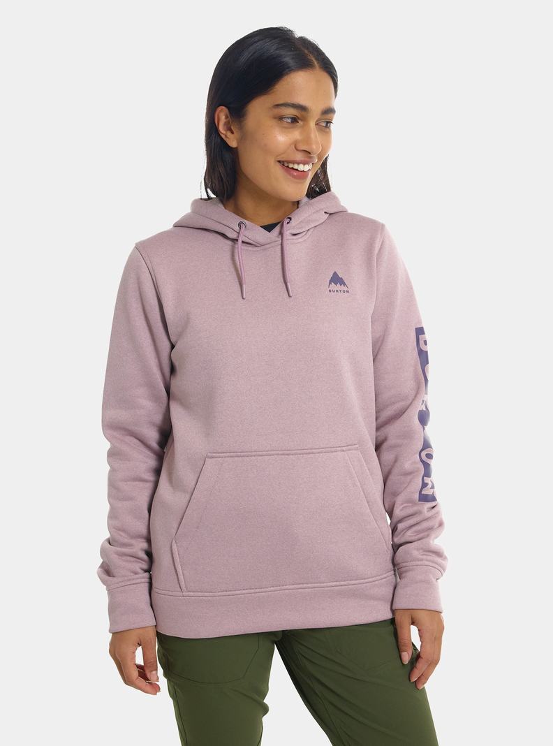 Sweats Burton Oak Pullover Hoodie Femme Violette | 029546-RWZ