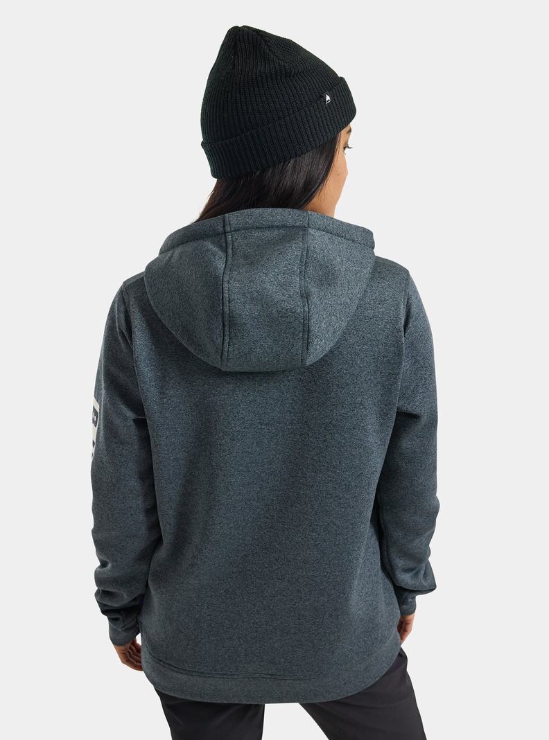Sweats Burton Oak Pullover Hoodie Femme Bleu | 139208-NFG