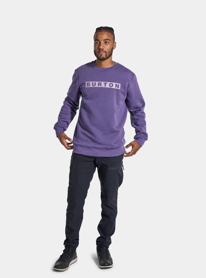 Sweats Burton Vault Crew Femme Violette | 072643-LNO