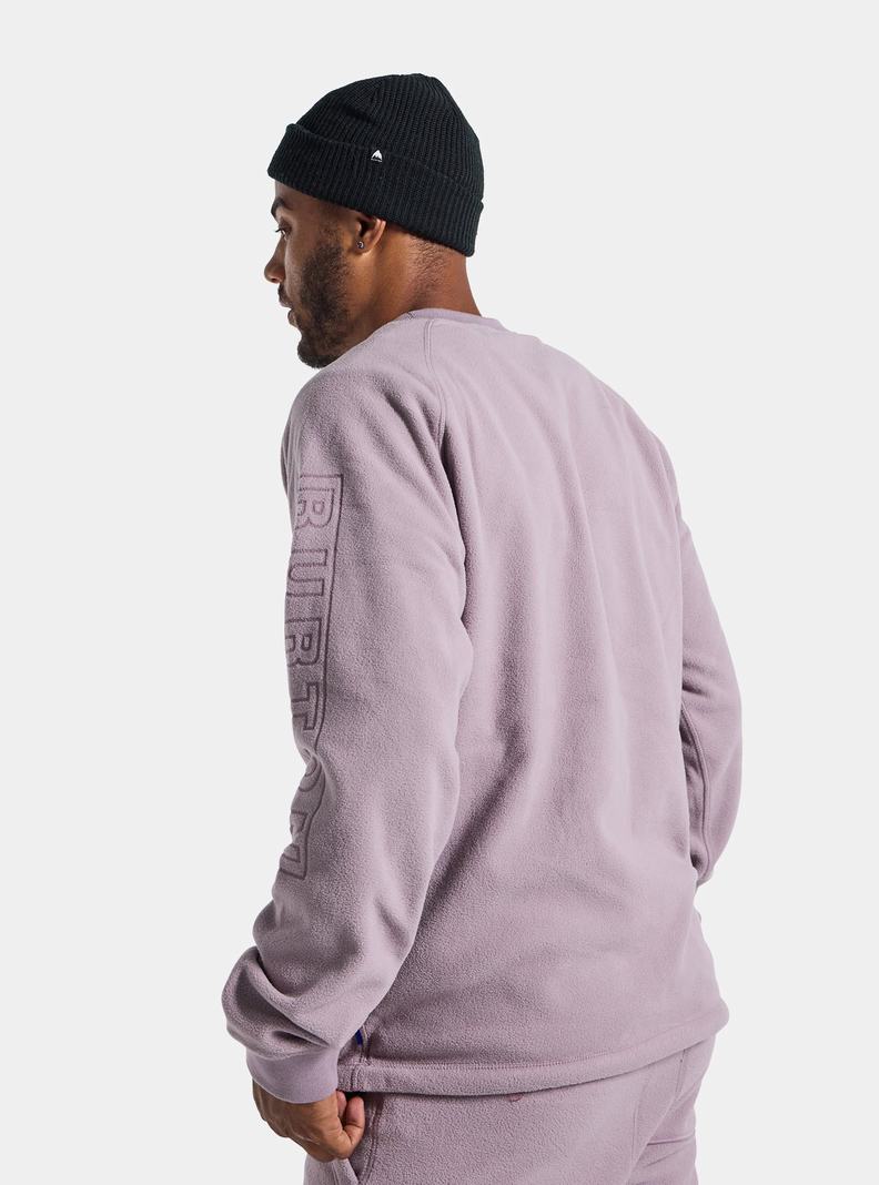 Sweats Burton Westmate Crewneck Fleece Homme Lavande | 083496-TWP