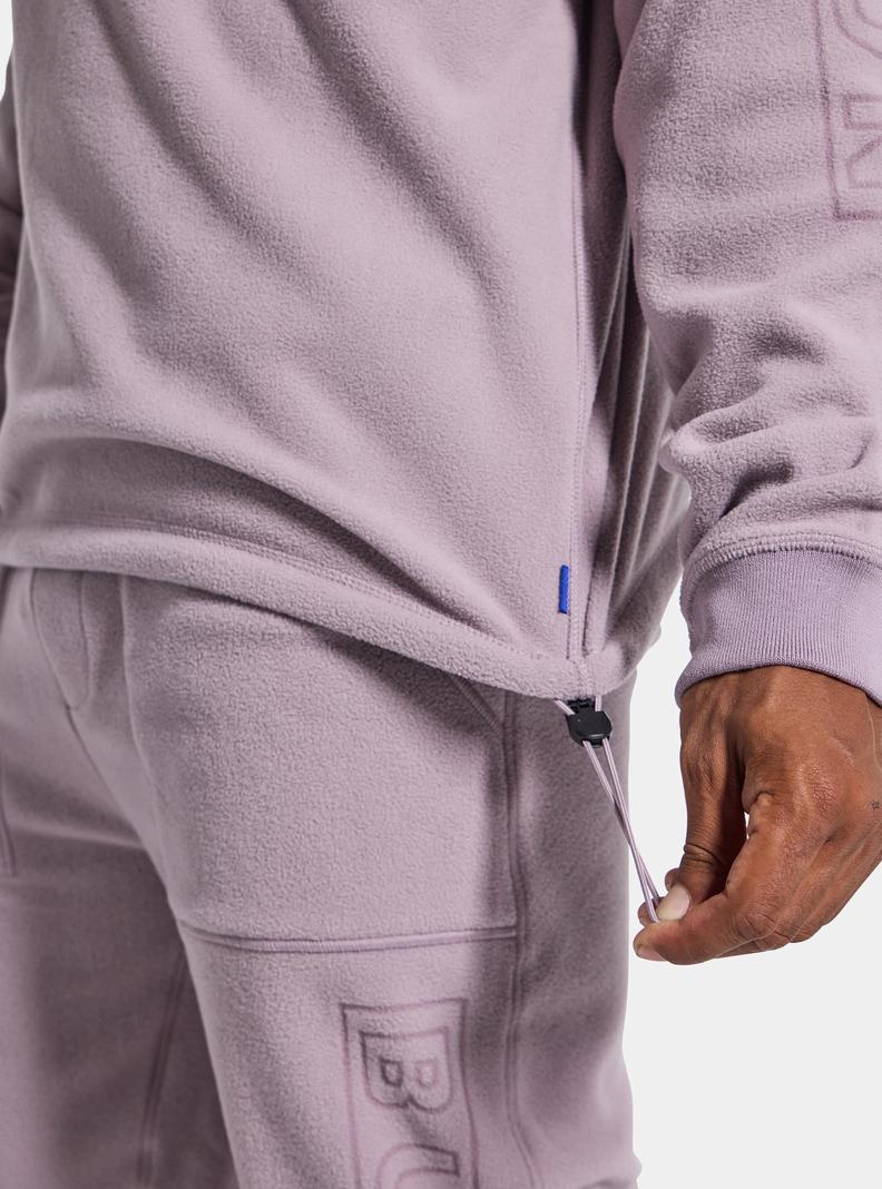 Sweats Burton Westmate Crewneck Fleece Homme Lavande | 083496-TWP