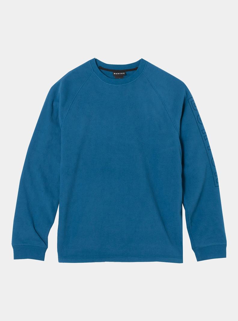 Sweats Burton Westmate Crewneck Fleece Homme Bleu | 315670-PGH