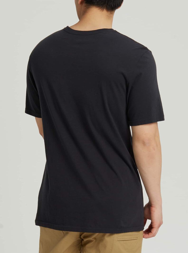 T-shirts Burton Anon Corta Sleeve Pocket Femme Noir | 541978-ZOT