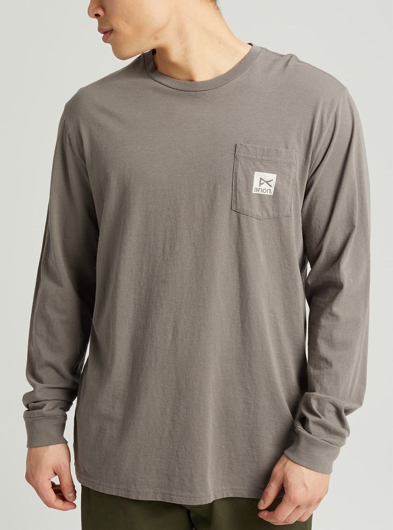 T-shirts Burton Anon Long Sleeve Femme Grise | 216793-WDG