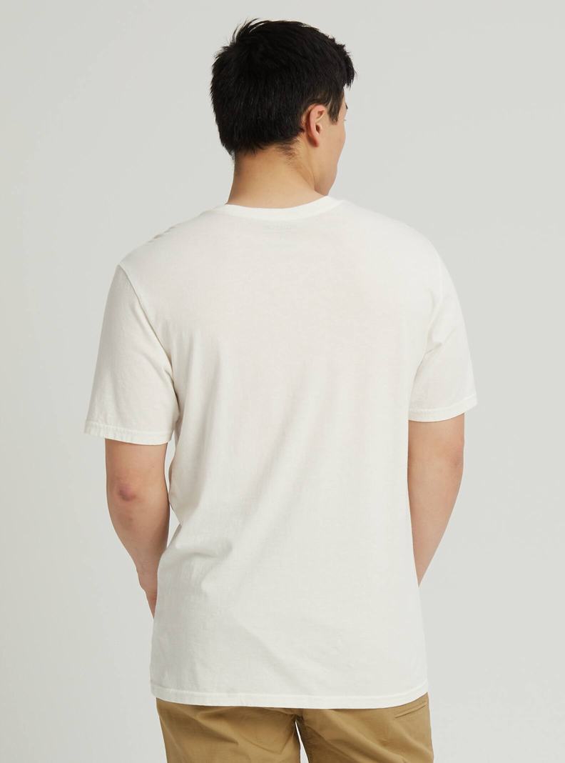 T-shirts Burton BRTN Corta Sleeve Femme Blanche | 652409-OXR
