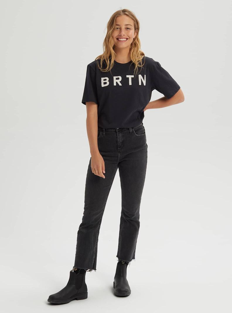 T-shirts Burton BRTN Corta Sleeve Homme Noir | 758901-JNG