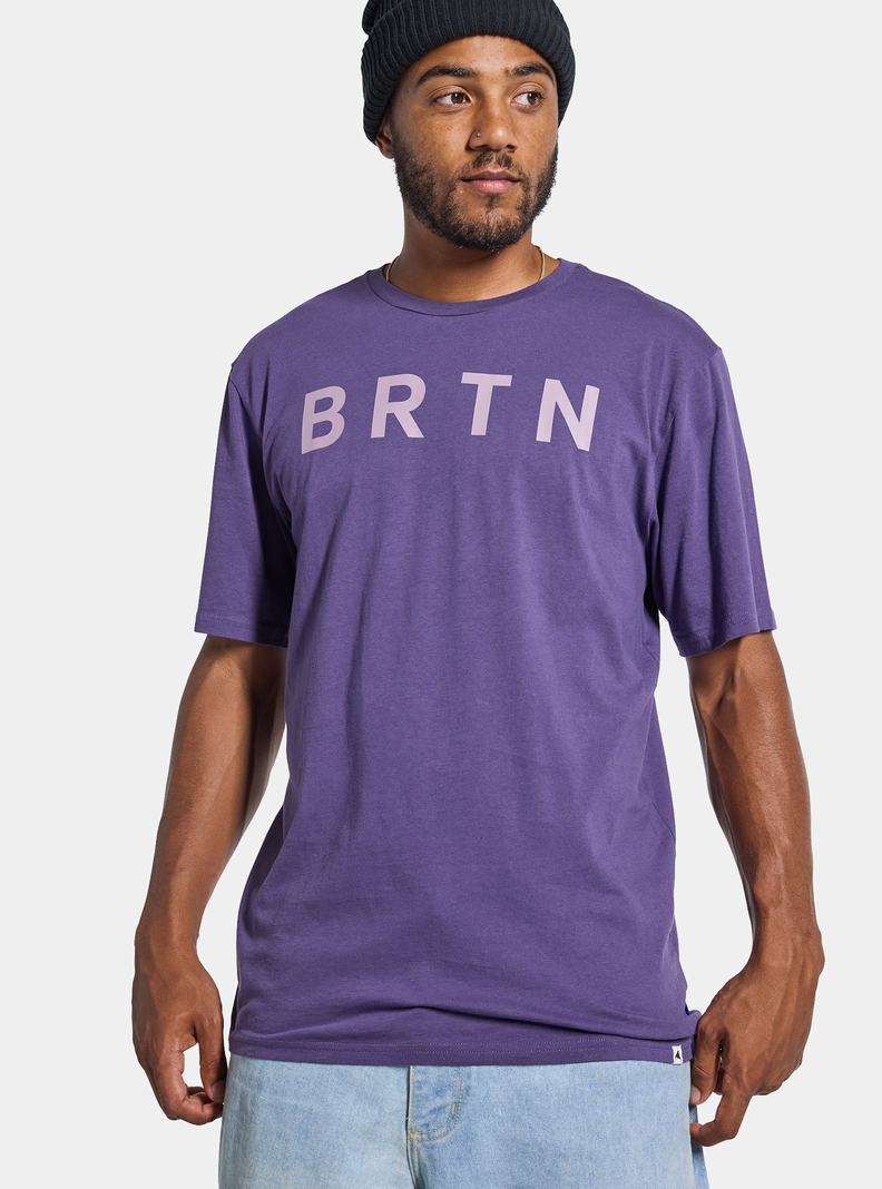 T-shirts Burton BRTN Corta Sleeve Homme Violette | 918746-JXM