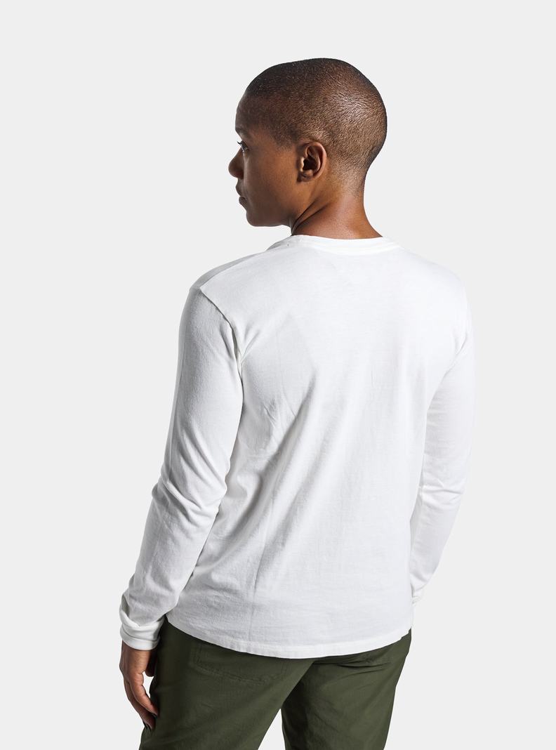 T-shirts Burton BRTN Long Sleeve Femme Blanche | 632584-XWP