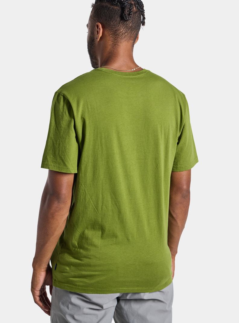 T-shirts Burton Cartographer Corta Sleeve Homme Vert | 643789-UGS