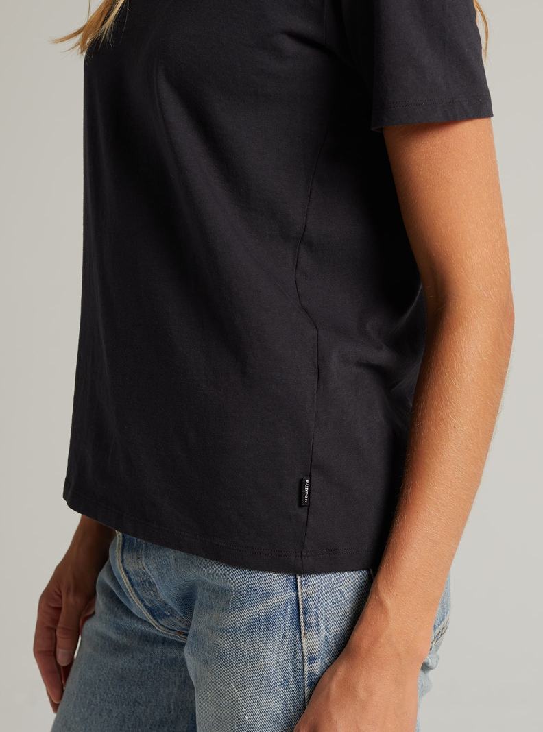 T-shirts Burton Classiche Corta Sleeve Femme Bleu | 265748-GML