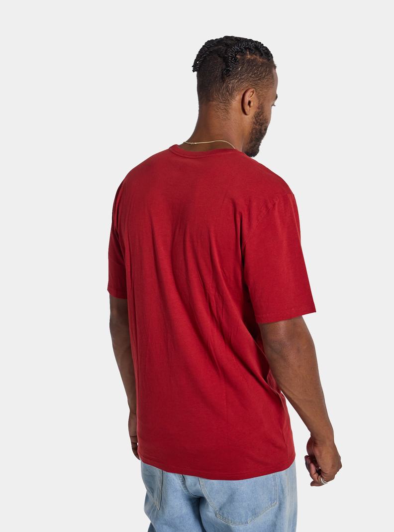 T-shirts Burton Classiche Mountain High Corta Sleeve Femme Rouge | 472863-SRO