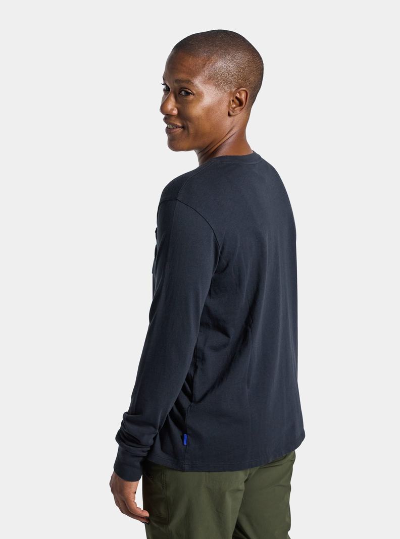 T-shirts Burton Colfax Long Sleeve Femme Noir | 215497-CJR