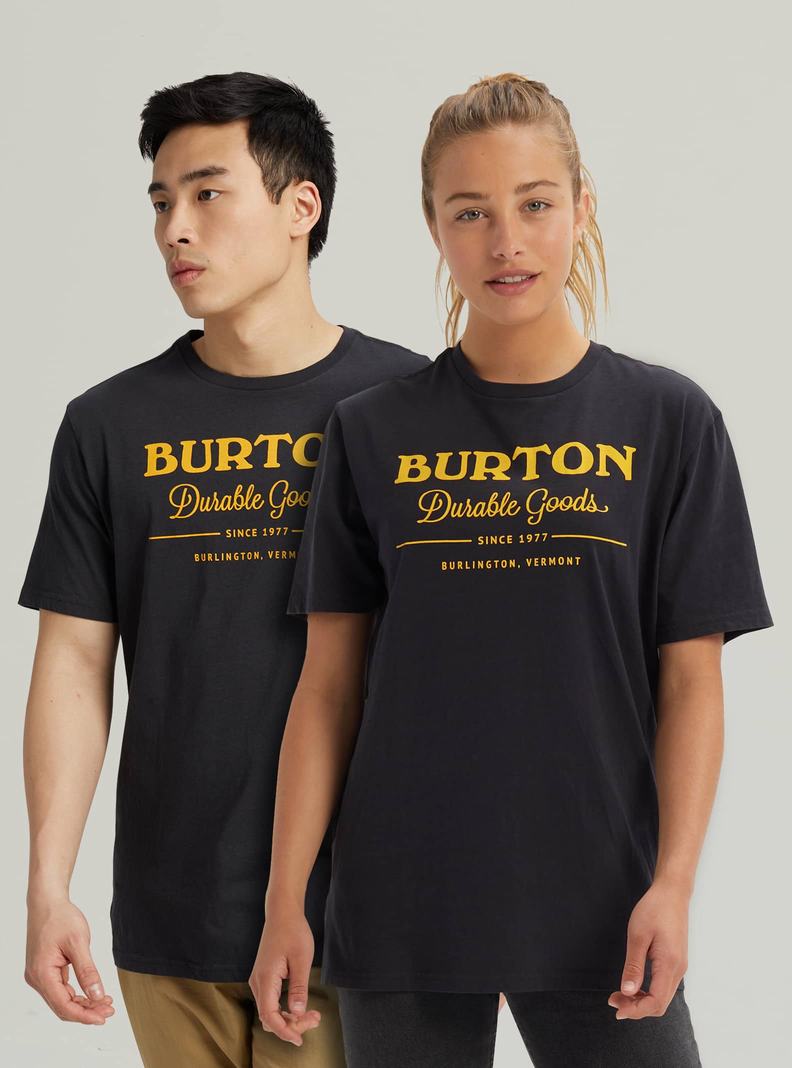 T-shirts Burton Durable Goods Corta Sleeve Homme Noir | 568492-XSD