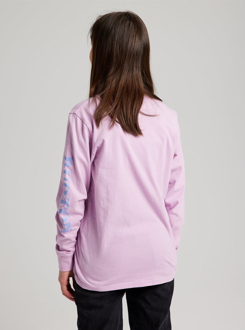 T-shirts Burton Elite Long Sleeve Enfant Violette | 952817-YSM