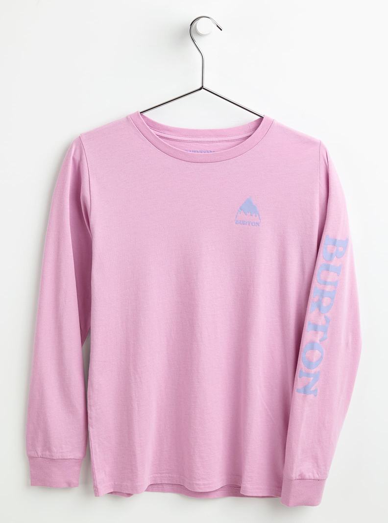 T-shirts Burton Elite Long Sleeve Enfant Violette | 952817-YSM