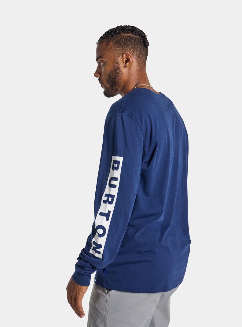 T-shirts Burton Elite Long Sleeve Homme Bleu | 238564-GPO