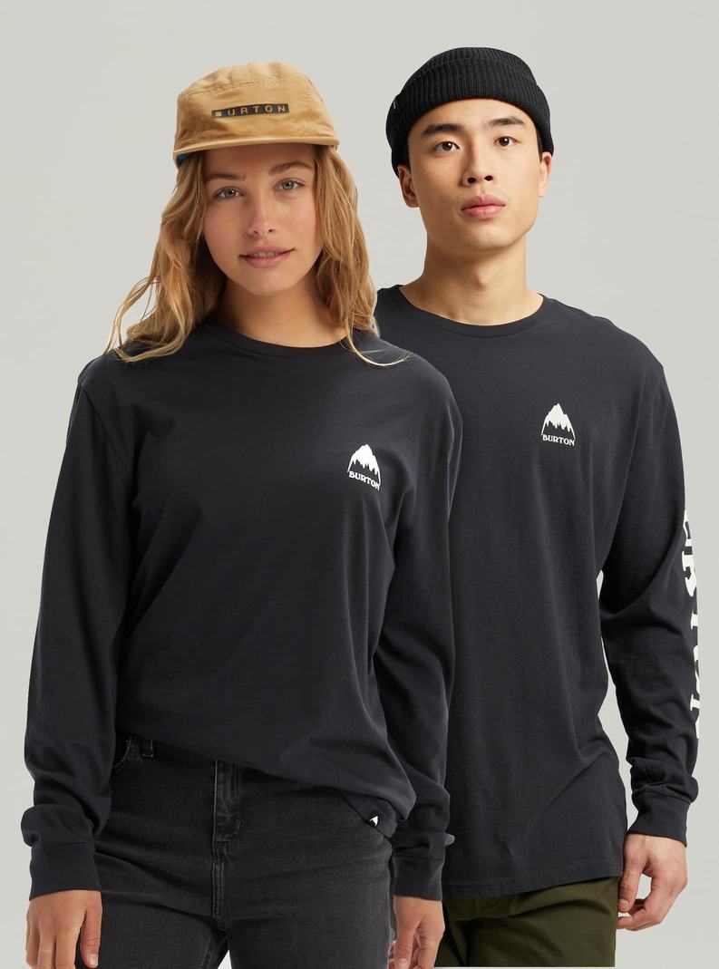 T-shirts Burton Elite Long Sleeve Homme Noir | 846059-WOP