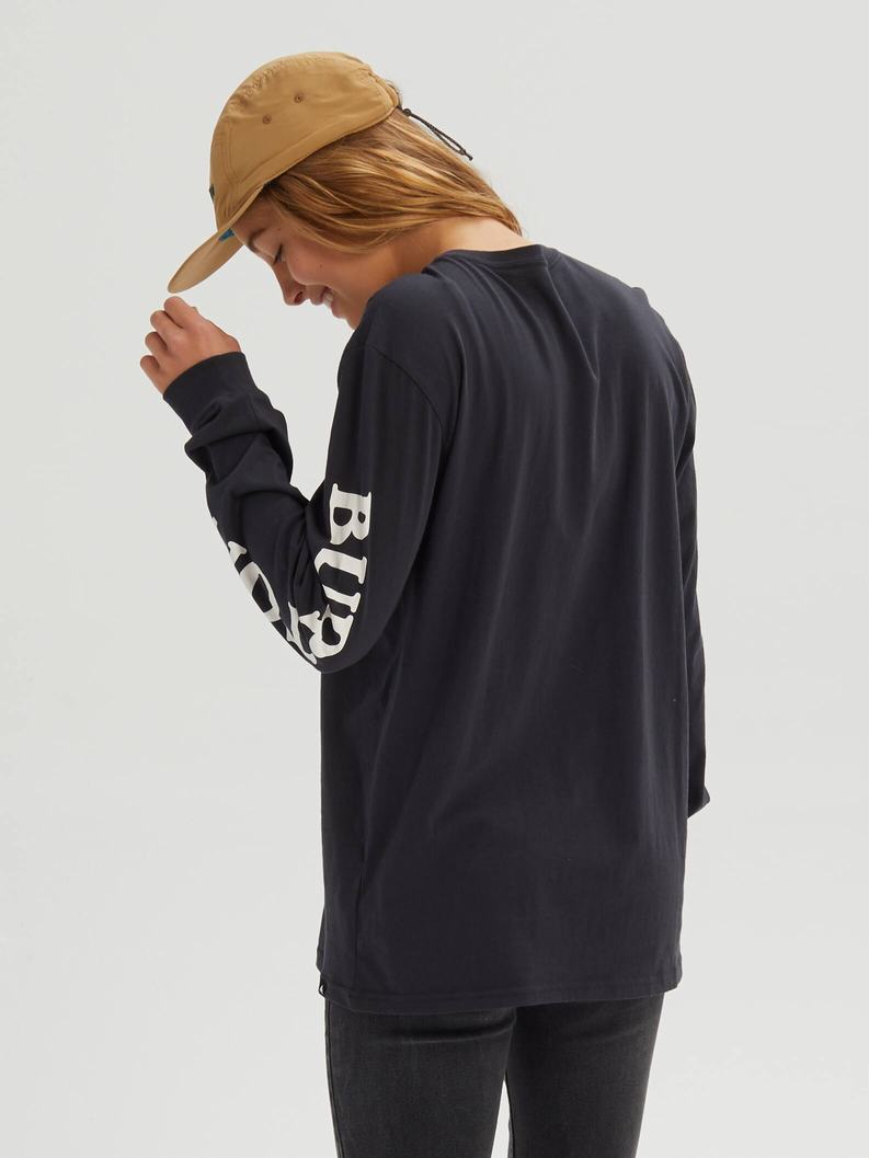 T-shirts Burton Elite Long Sleeve Homme Noir | 846059-WOP