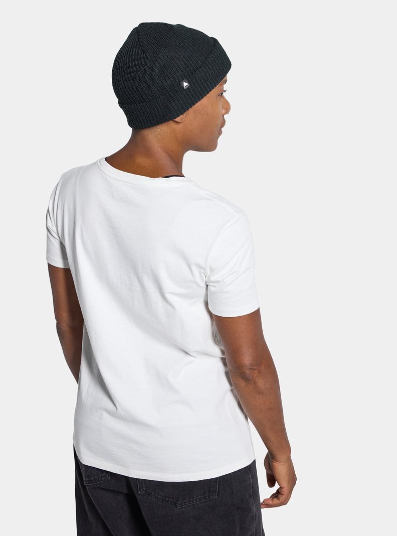 T-shirts Burton Feelgood Corta Sleeve Femme Blanche | 710642-KCU