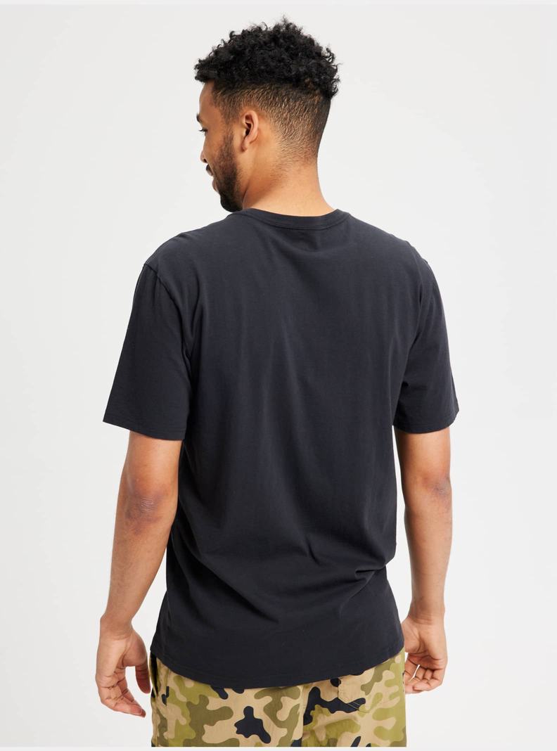 T-shirts Burton Horizontal Mountain Corta Sleeve Femme Noir | 280579-AUQ