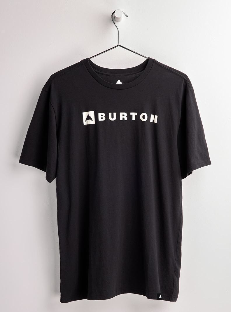 T-shirts Burton Horizontal Mountain Corta Sleeve Femme Noir | 280579-AUQ