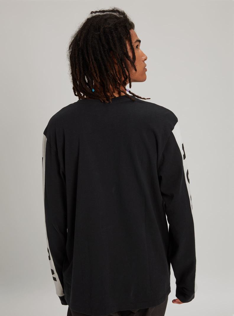 T-shirts Burton Lowball Long Sleeve Homme Noir | 576931-WGQ