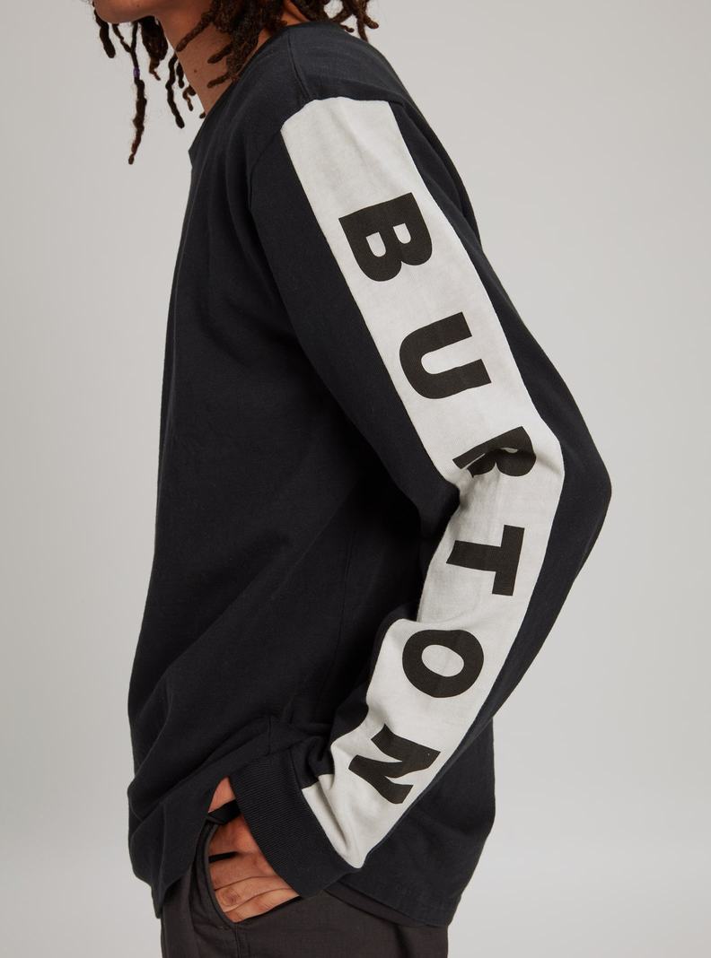 T-shirts Burton Lowball Long Sleeve Homme Noir | 576931-WGQ