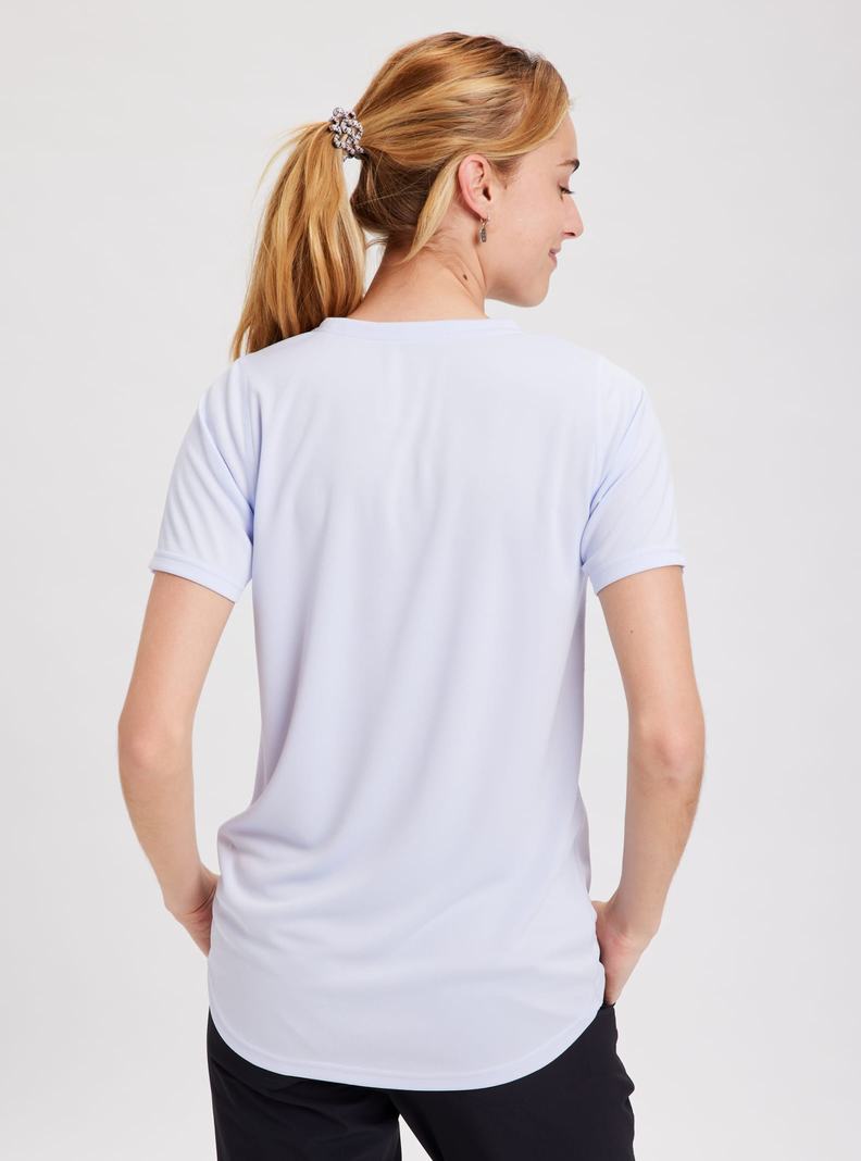 T-shirts Burton Multipath Active Corta Sleeve Femme Lavande | 761385-DSQ