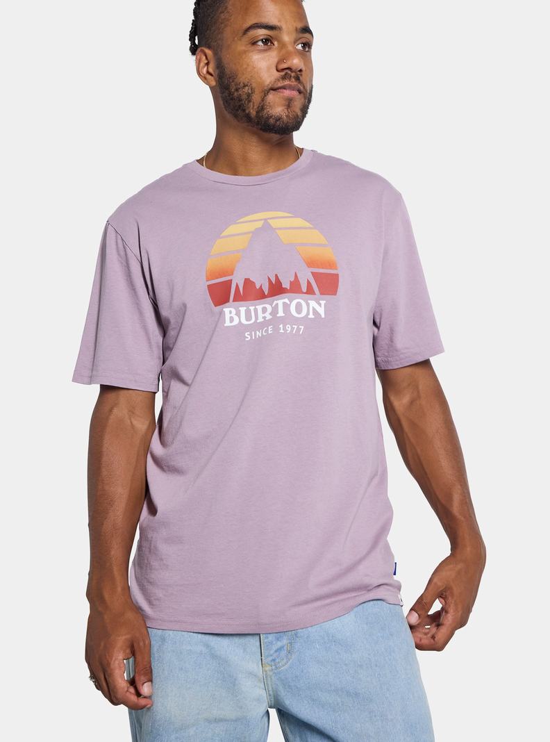 T-shirts Burton Underhill Corta Sleeve Femme Lavande | 659210-NIM