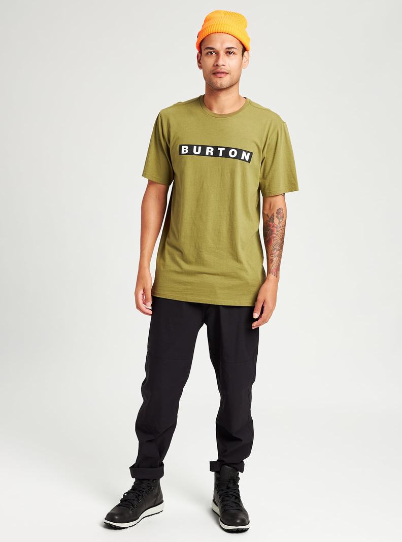 T-shirts Burton Vault Corta Sleeve Femme Vert Olive | 127480-POM