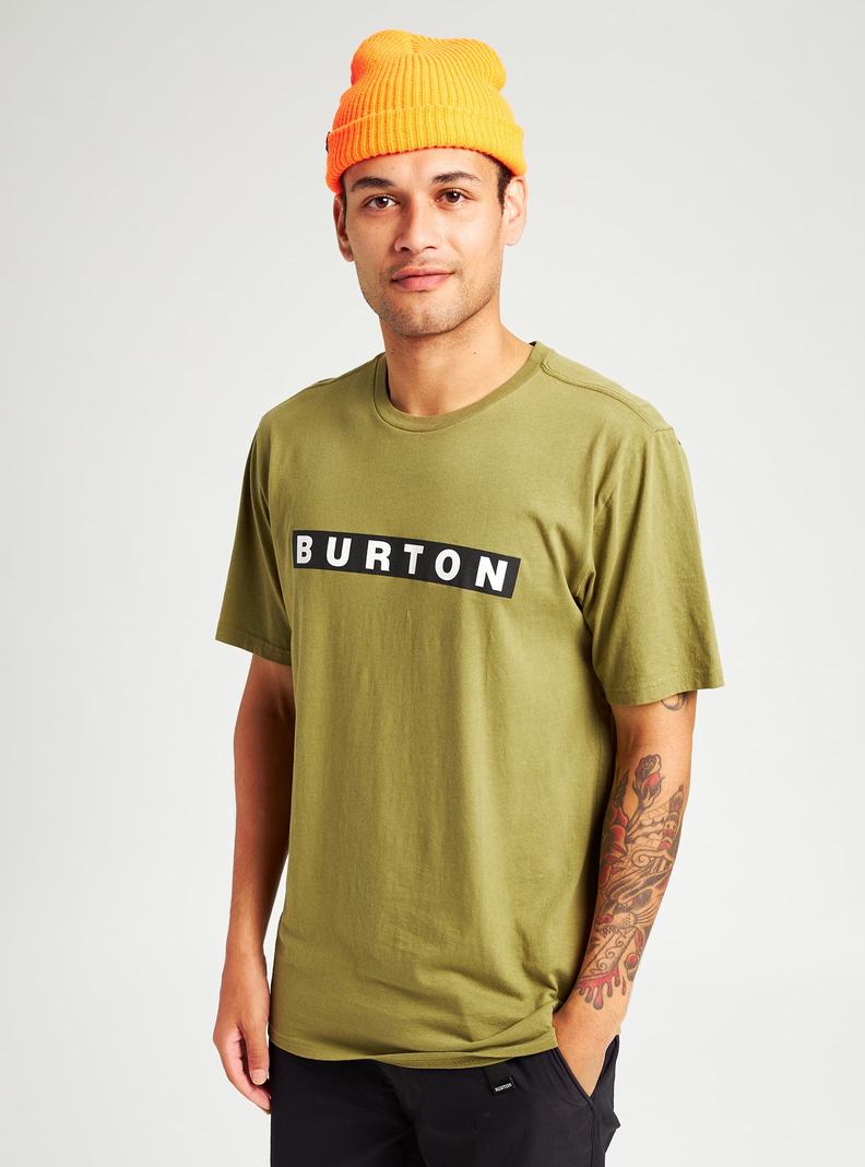 T-shirts Burton Vault Corta Sleeve Femme Vert Olive | 127480-POM
