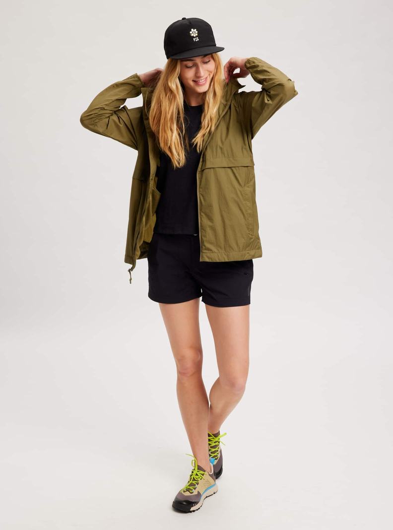 Veste Snowboard Burton Breezerite Femme Vert Olive | 987153-ADI