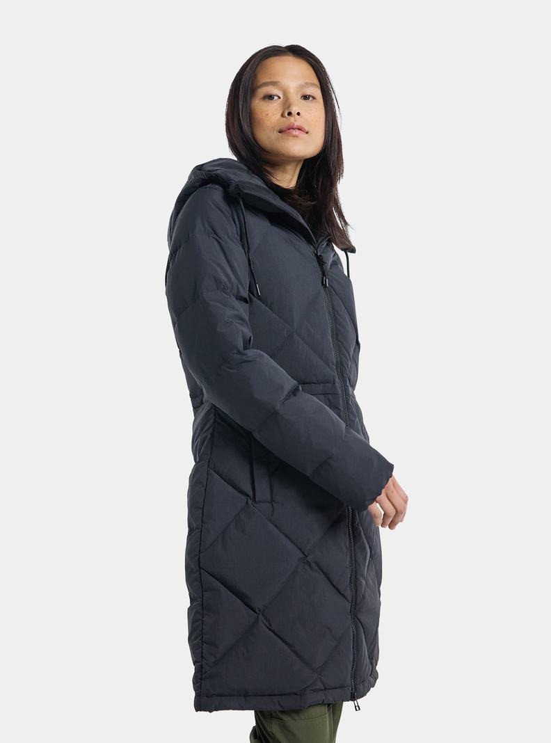 Veste Snowboard Burton Chescott Down Femme Noir | 174936-NJC