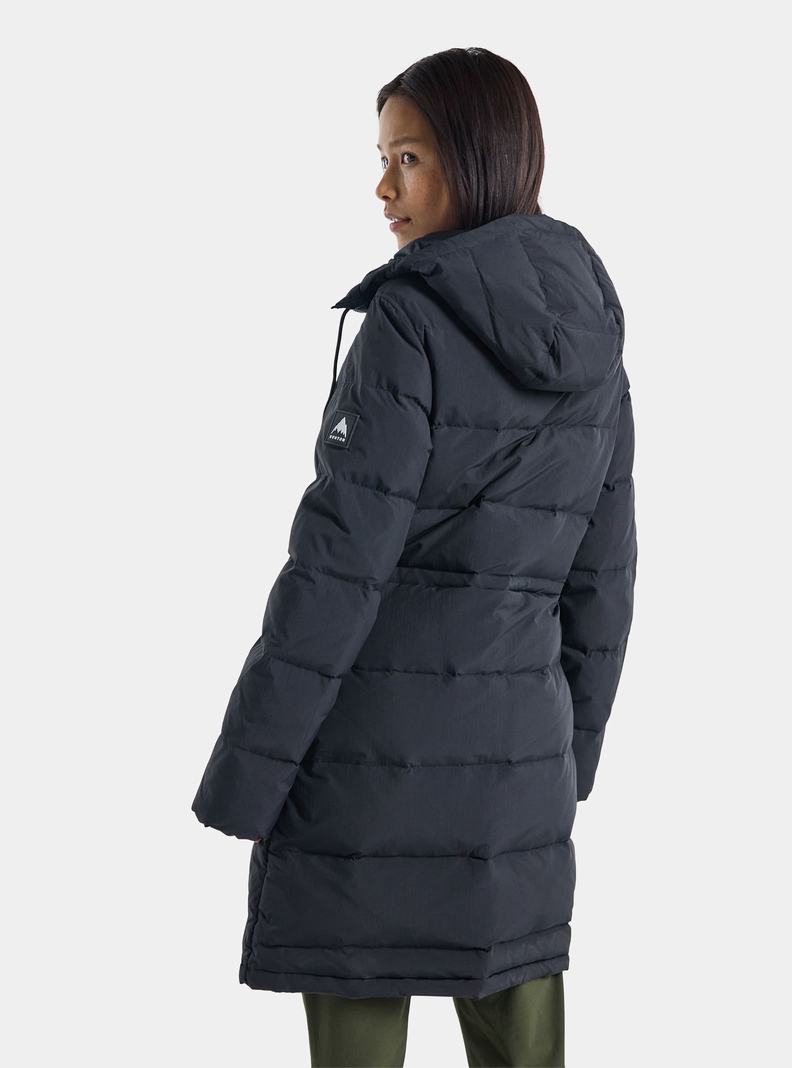 Veste Snowboard Burton Chescott Down Femme Noir | 174936-NJC