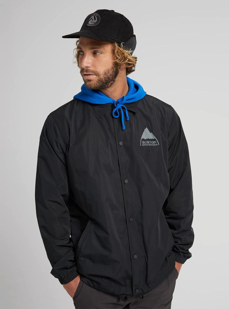 Veste Snowboard Burton Coaches Homme Noir | 852971-EAG