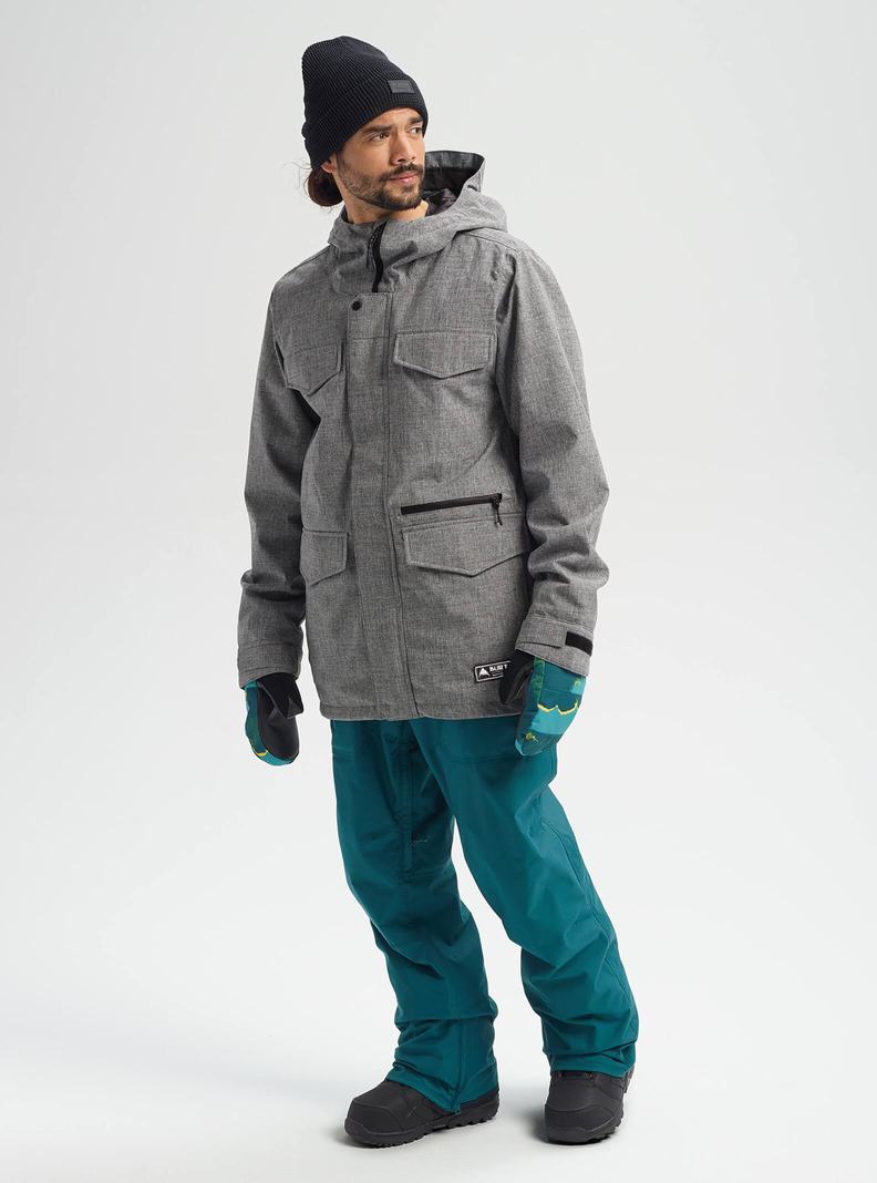 Veste Snowboard Burton Covert 2L Homme Grise | 123869-XEH
