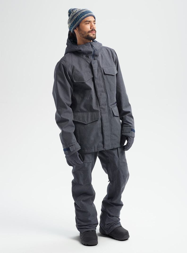 Veste Snowboard Burton Covert 2L Homme Grise | 412657-PAO