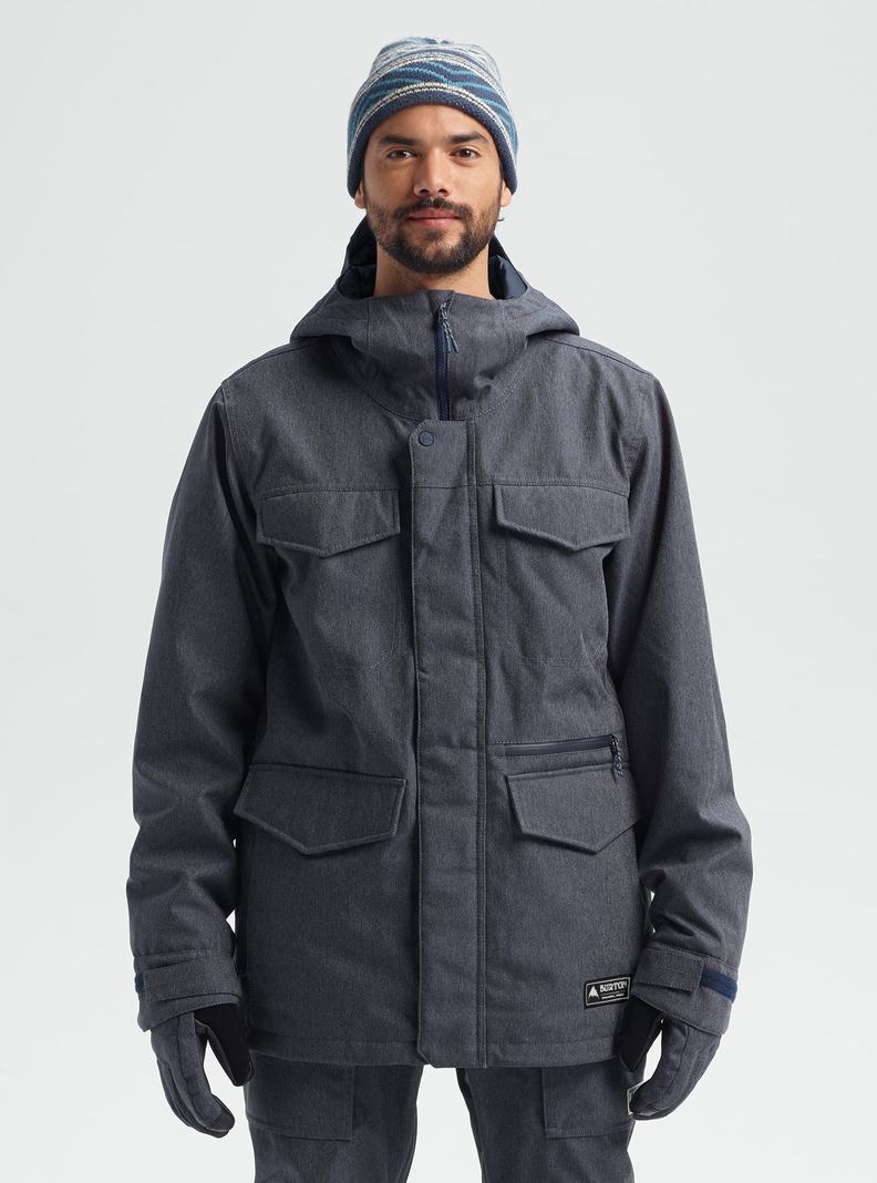 Veste Snowboard Burton Covert 2L Homme Grise | 412657-PAO