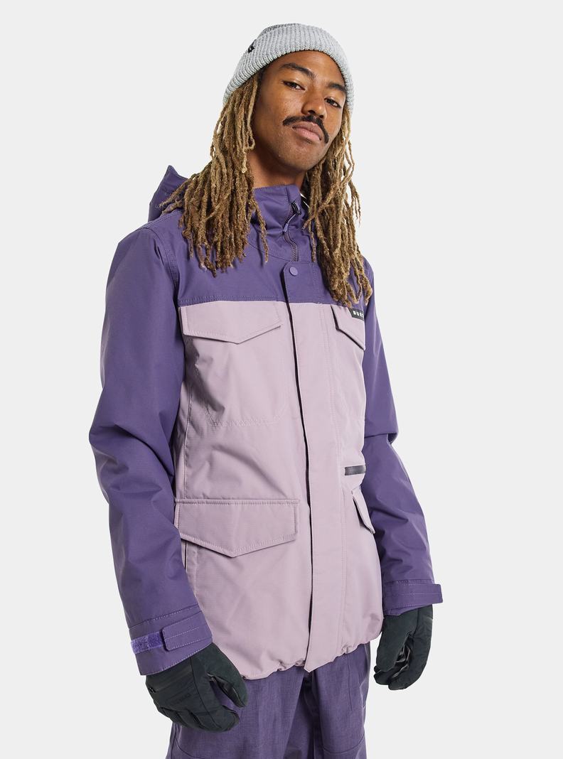 Veste Snowboard Burton Covert 2L Homme Violette | 189372-FSD