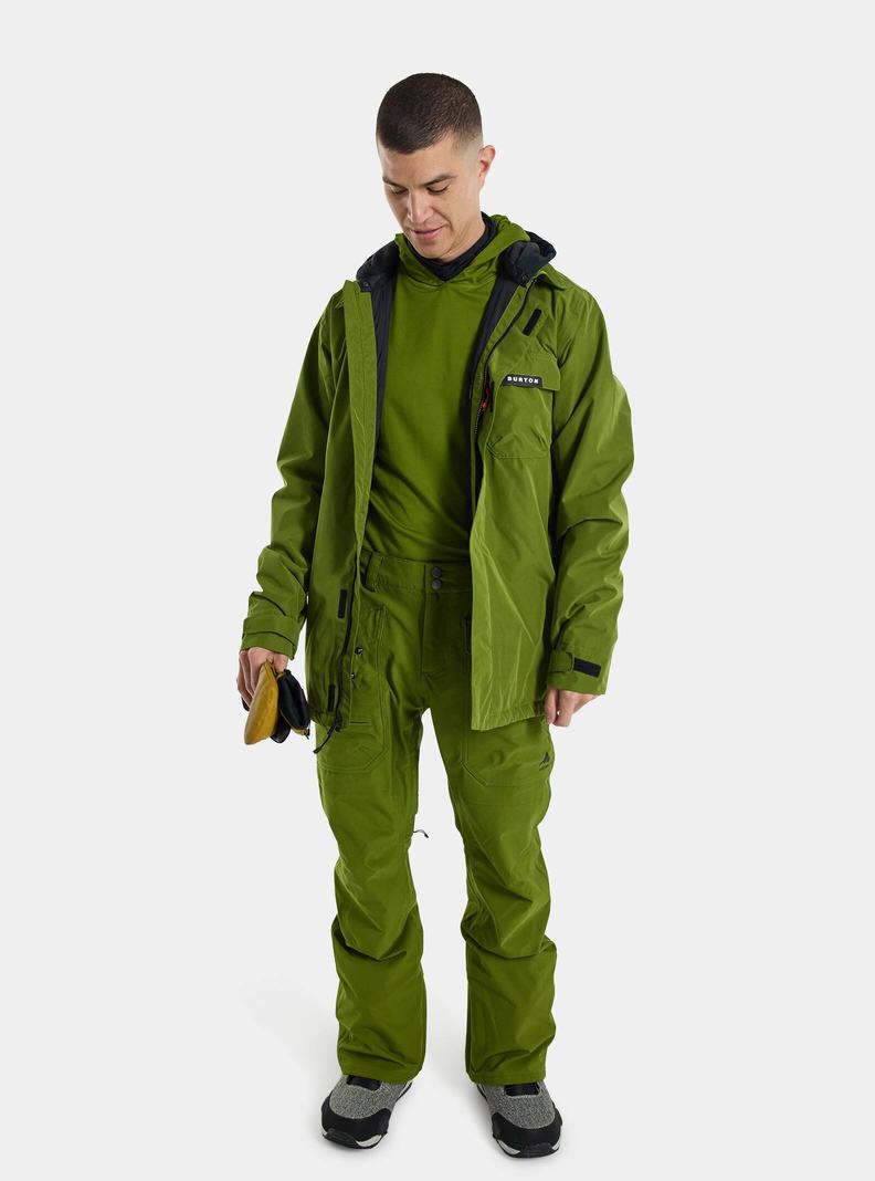 Veste Snowboard Burton Dunmore 2L Homme Vert | 701354-PZT
