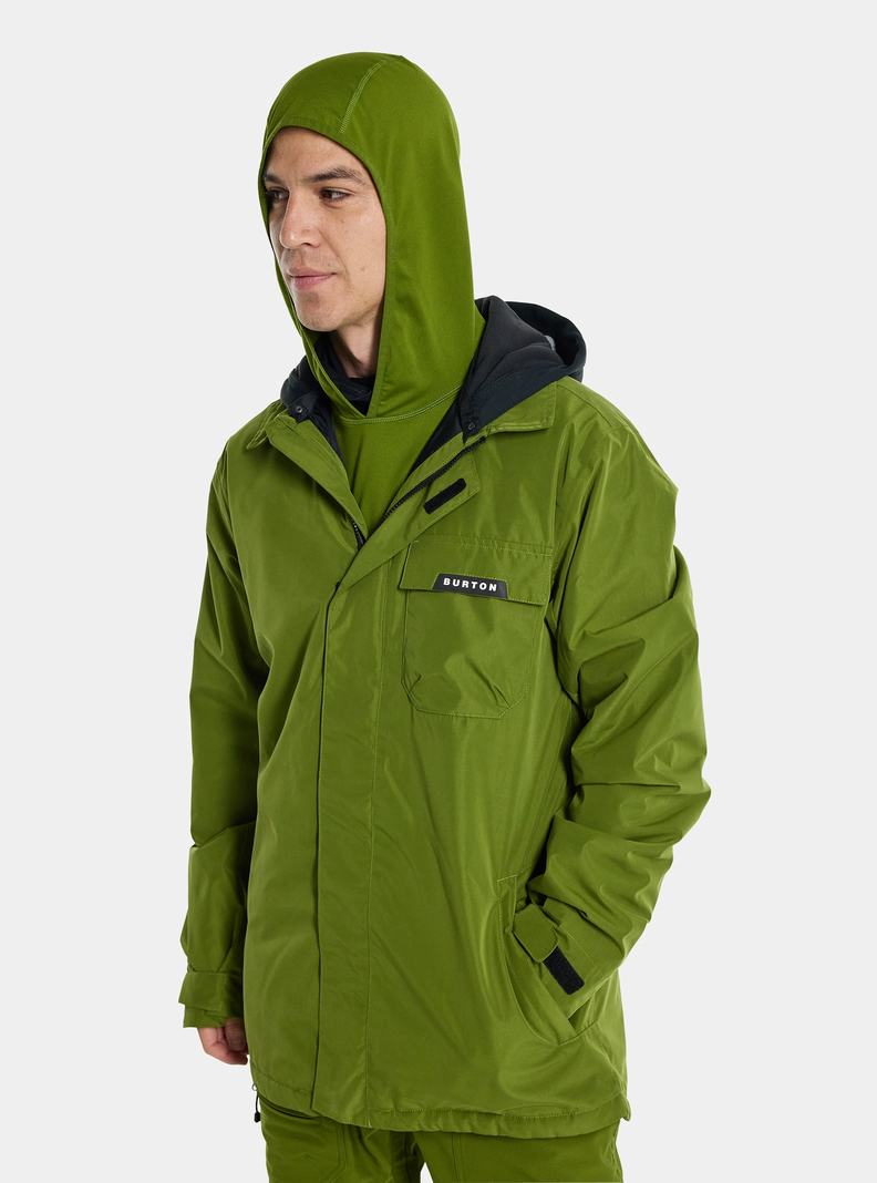 Veste Snowboard Burton Dunmore 2L Homme Vert | 701354-PZT