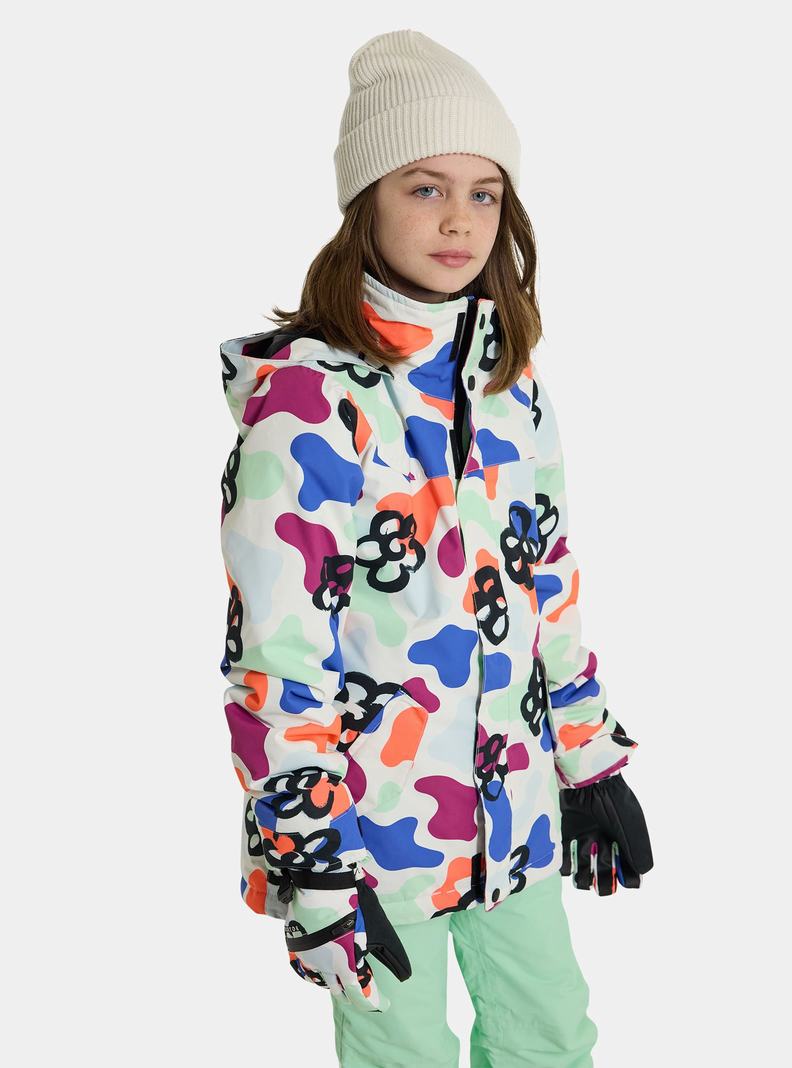 Veste Snowboard Burton Elodie 2L Enfant Multicolore | 748906-LTO