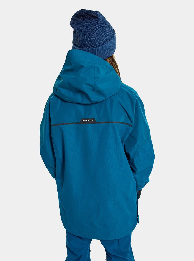 Veste Snowboard Burton Frostner 2L Anorak Homme Bleu | 108394-XUS